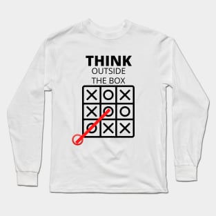 Think outside the box - Think outside no box required Long Sleeve T-Shirt